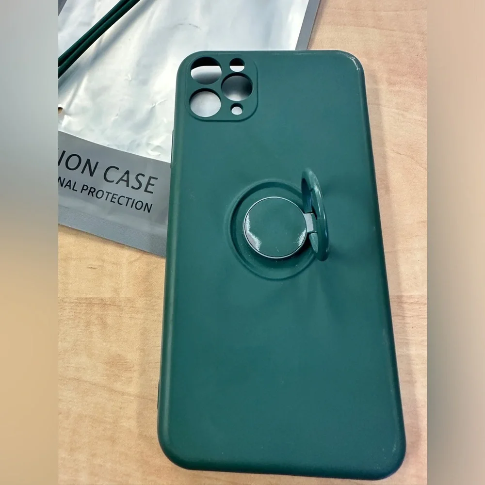 iPhone 11 Pro Max Loop Fashion Case and New Tempered Glass Screen Protector